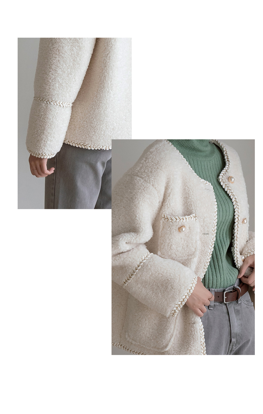 【未使用】maisonブークレツイードジャケット ブークレツイードジャケット | ファッション通販サイト NUGU