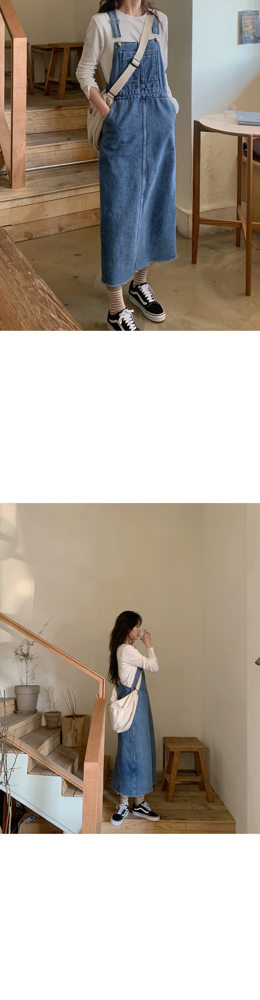 カットオフデニムオーバーオール | レディースファッション通販 - DHOLIC