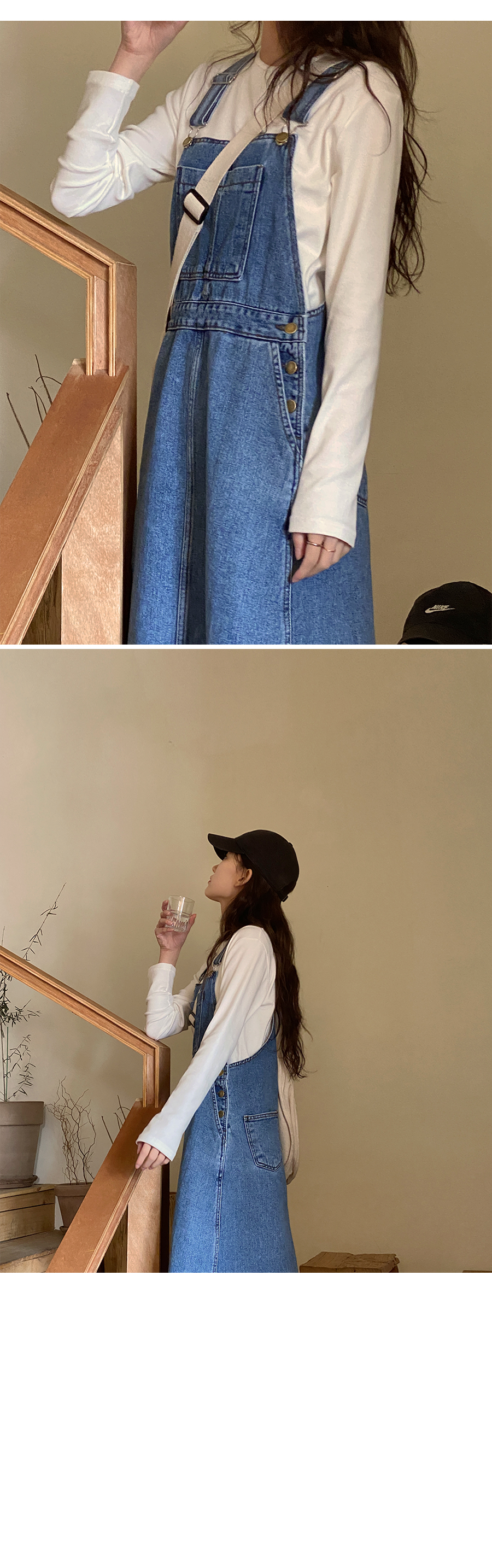 カットオフデニムオーバーオール | レディースファッション通販 - DHOLIC