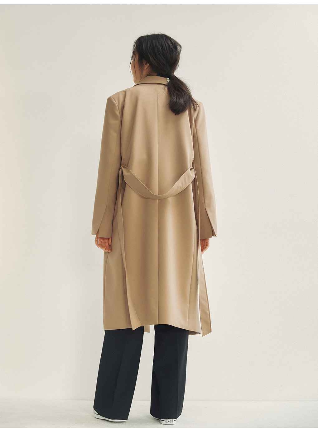 楽天市場】【3,000円OFF】トレンチコート 通勤服 レディース bow