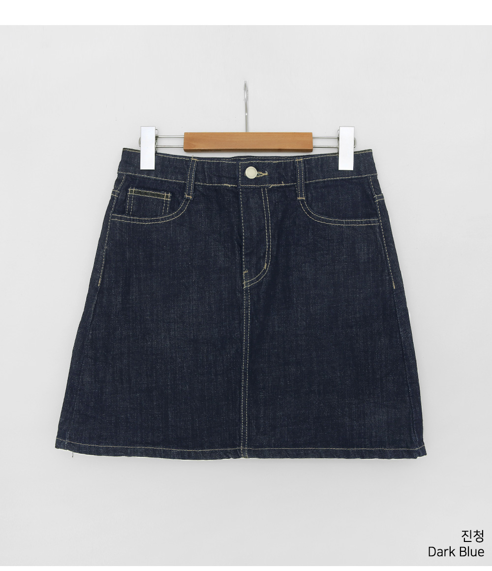 CHANEL BOUTIQUE ダークデニムミニスカート CHANEL BOUTIQUE ダークデニムミニスカート デニムドッキングチェック