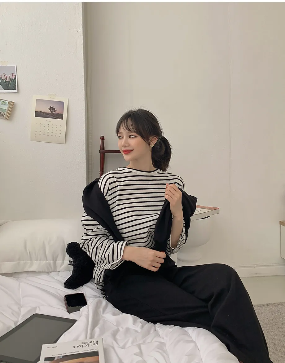 리리앤코 샤무트 후드 밴딩 팬츠 투피스 세트