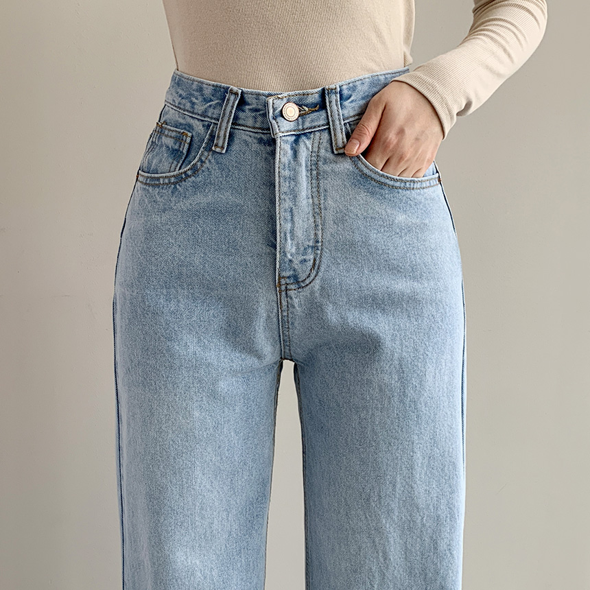 ボーイフレンドロングデニムパンツ | レディースファッション ボーイフレンドロングデニムパンツ | レディースファッション