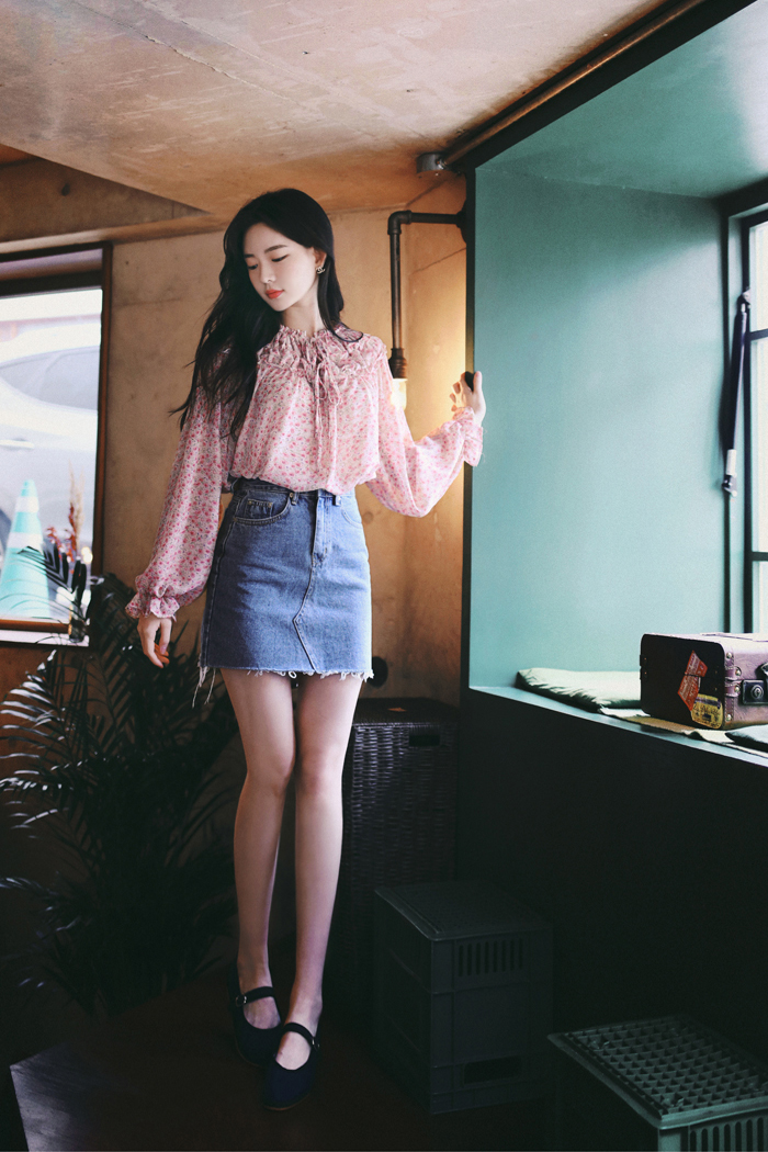 【デニムのグラデーションが可愛い★】DIOR★ラップミニスカート カットオフデニムミニスカート | レディースファッション通販