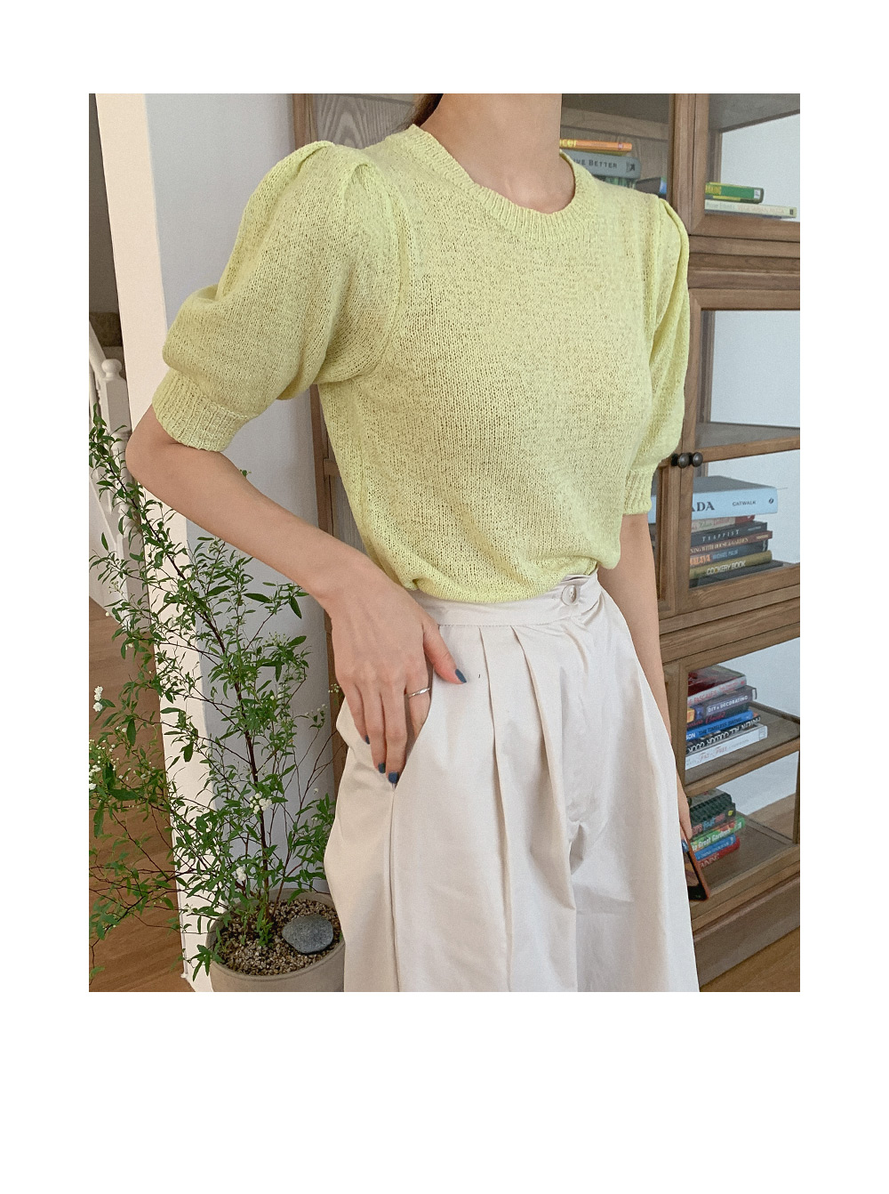 直売販売品 シェリエ ハーフパフスリーブニット www.esn-spain.org