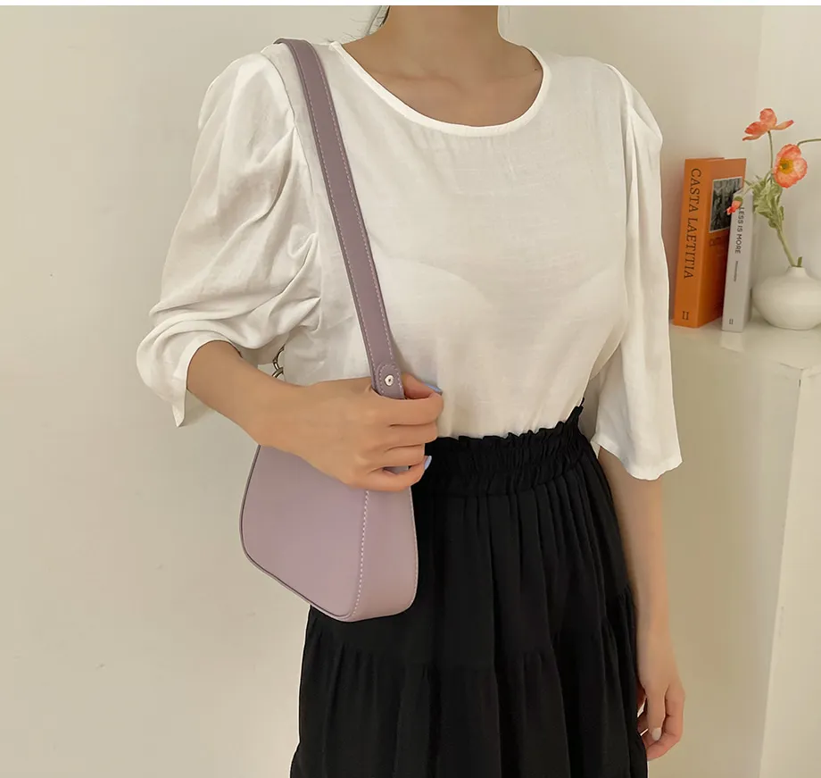 리리앤코 샤롤린 퍼프 블라우스