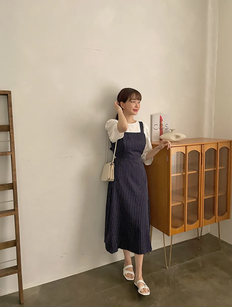 리리앤코 샤롤린 퍼프 블라우스
