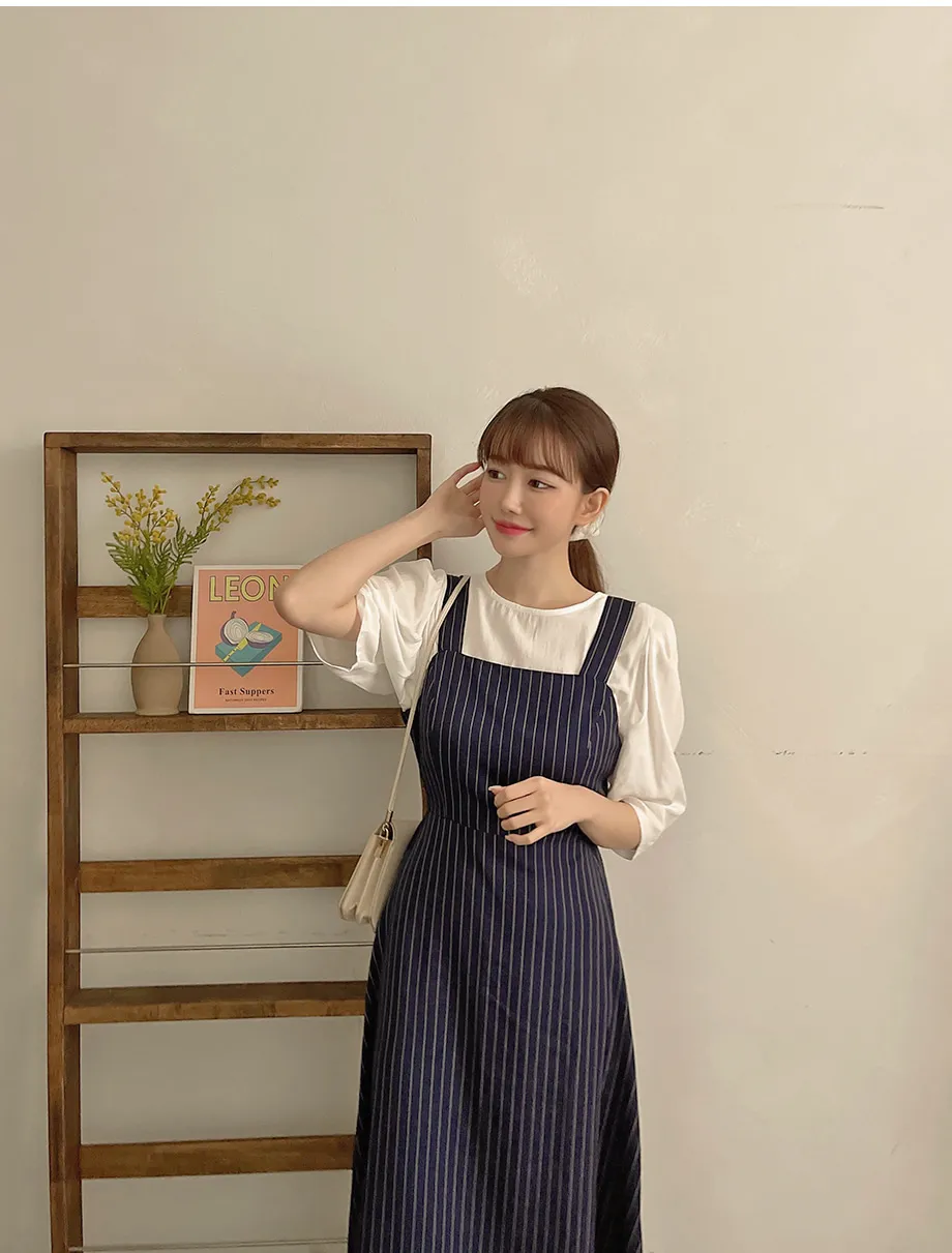 리리앤코 샤롤린 퍼프 블라우스