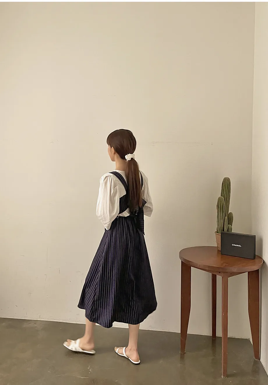 리리앤코 샤롤린 퍼프 블라우스