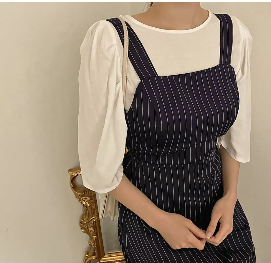 리리앤코 샤롤린 퍼프 블라우스