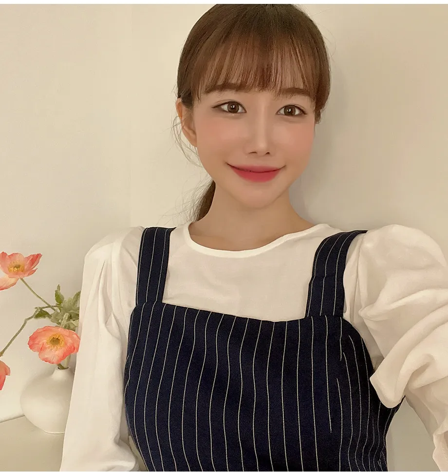 리리앤코 샤롤린 퍼프 블라우스