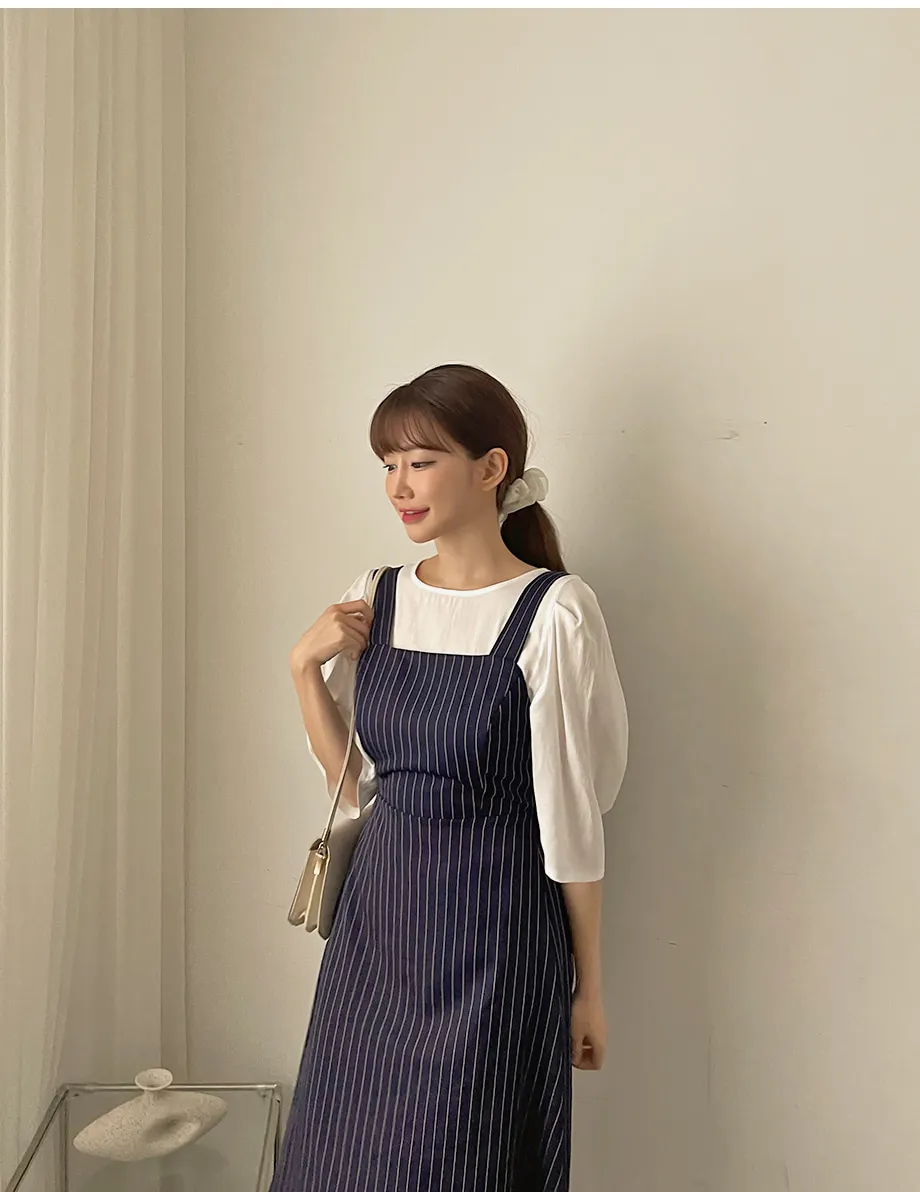 리리앤코 샤롤린 퍼프 블라우스