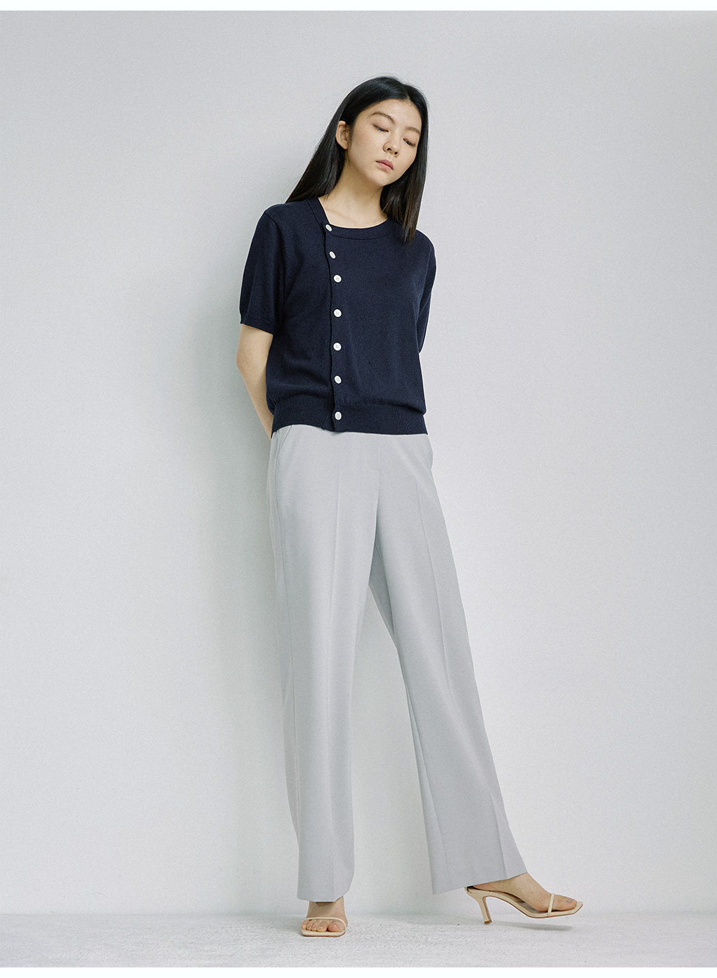 Y's ワイズ パンツ（その他） ライトグレー 2200124Y0101 Y's - Y's ワイズ パンツ（その他） S グレー 【古着】【中古