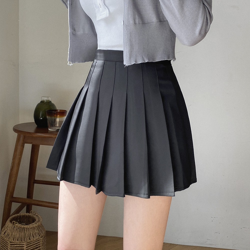 DIESEL Oジルク プリーツ ミニスカート 【関税込】 サイドボタンラップミニプリーツスカート | ファッション通販