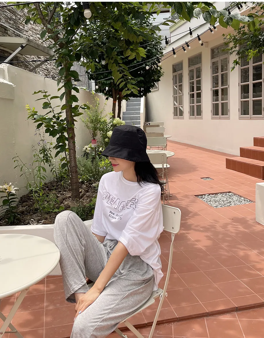 리리앤코 멜튼 밴딩 핀턱 와이드 팬츠
