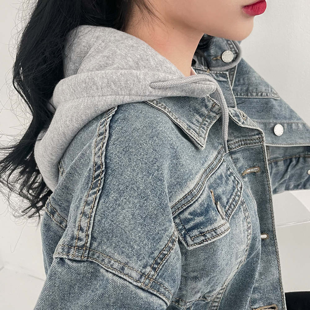 新品★vinデニムフード付きジャケット 505ZX リジッド デニムジャケット セルビッジ | エドウィン(EDWIN