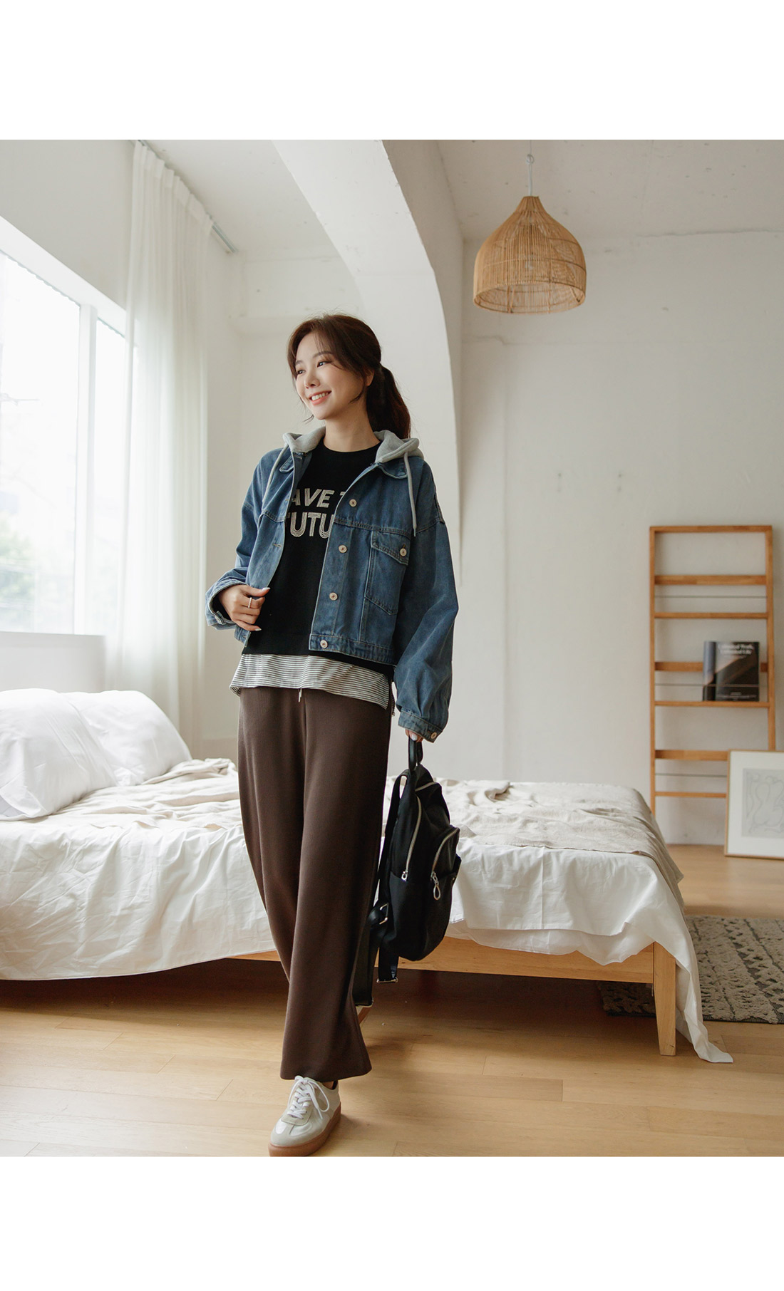 3TYPEフード付デニムジャケット | レディースファッション通販 - DHOLIC