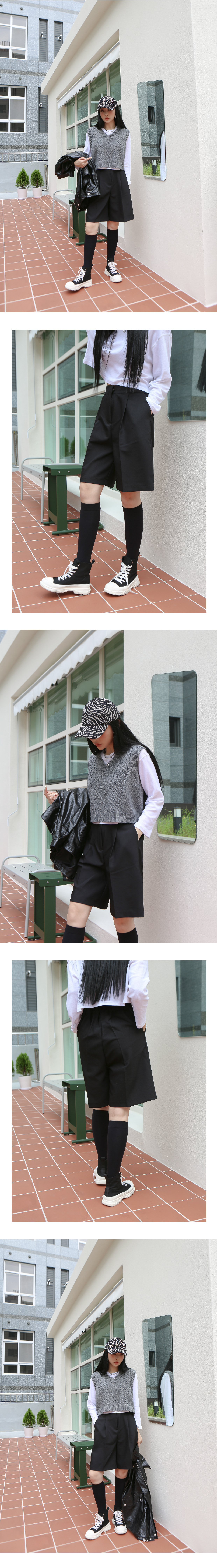 タックワイドハーフパンツ | レディースファッション通販 - DHOLIC タックワイドハーフパンツ | レディースファッション通販 - DHOLIC