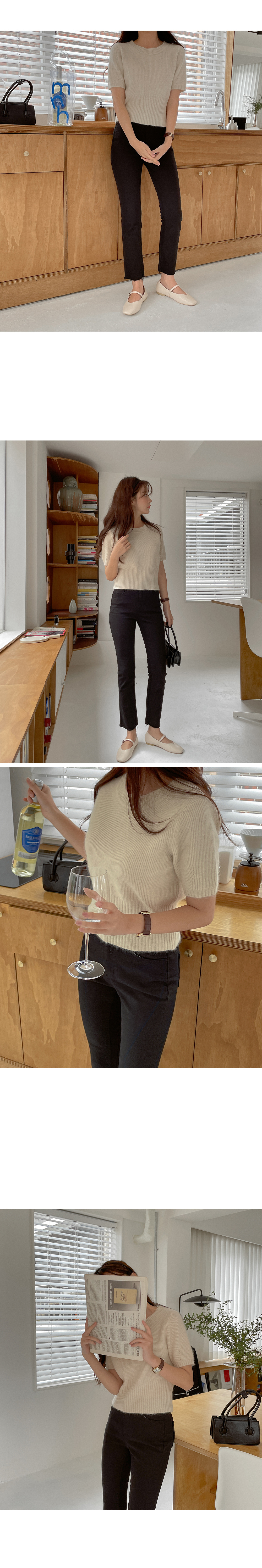 カシミヤ半袖ニット | レディースファッション通販 - DHOLIC カシミヤ半袖ニット | レディースファッション通販 - DHOLIC