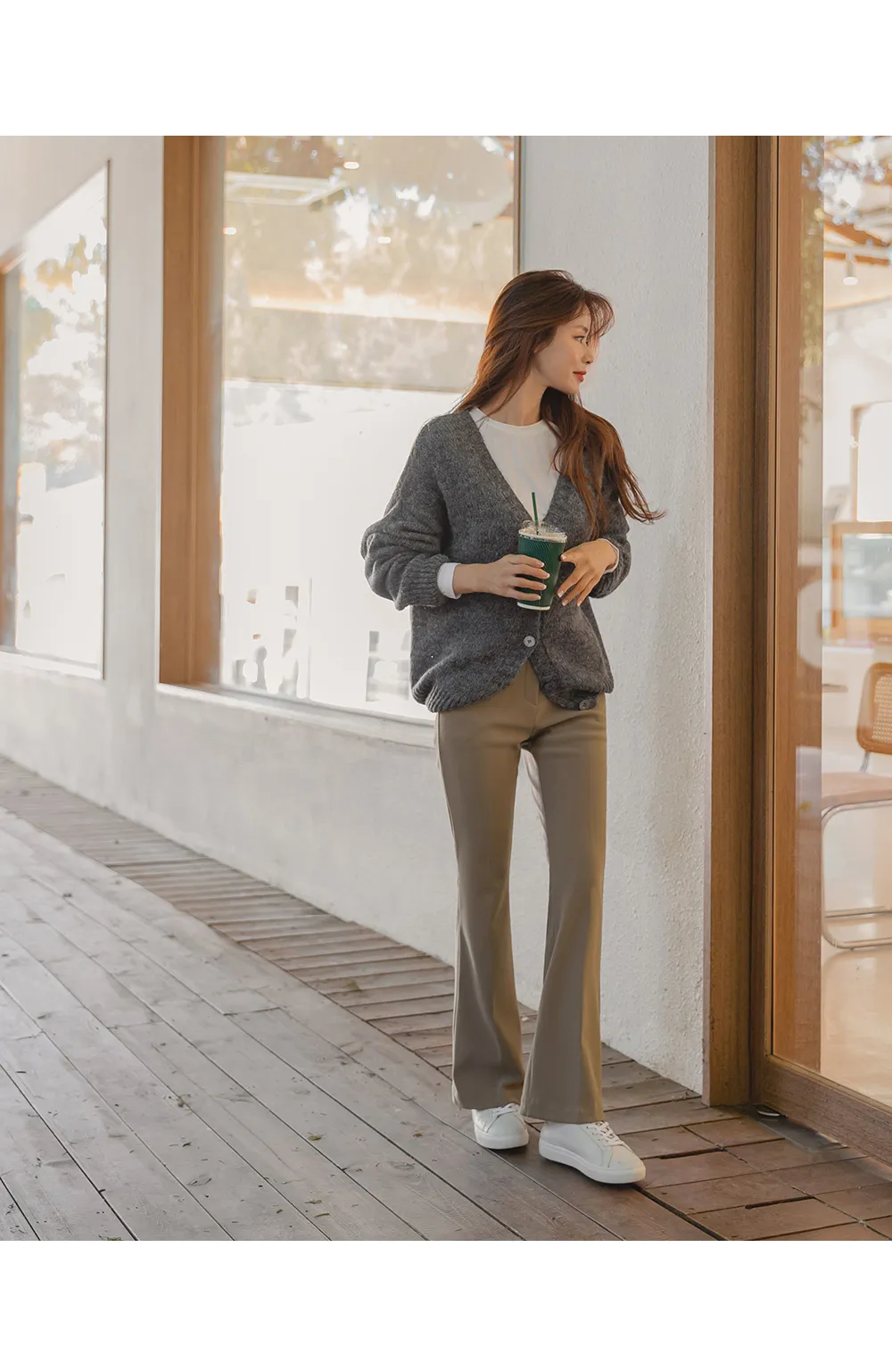 アルパカ混ニットカーディガン | レディースファッション通販 - DHOLIC 