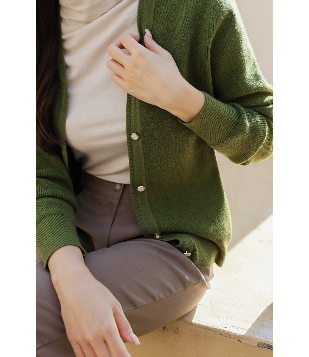 カシミヤ混カーディガン | レディースファッション通販 - DHOLIC