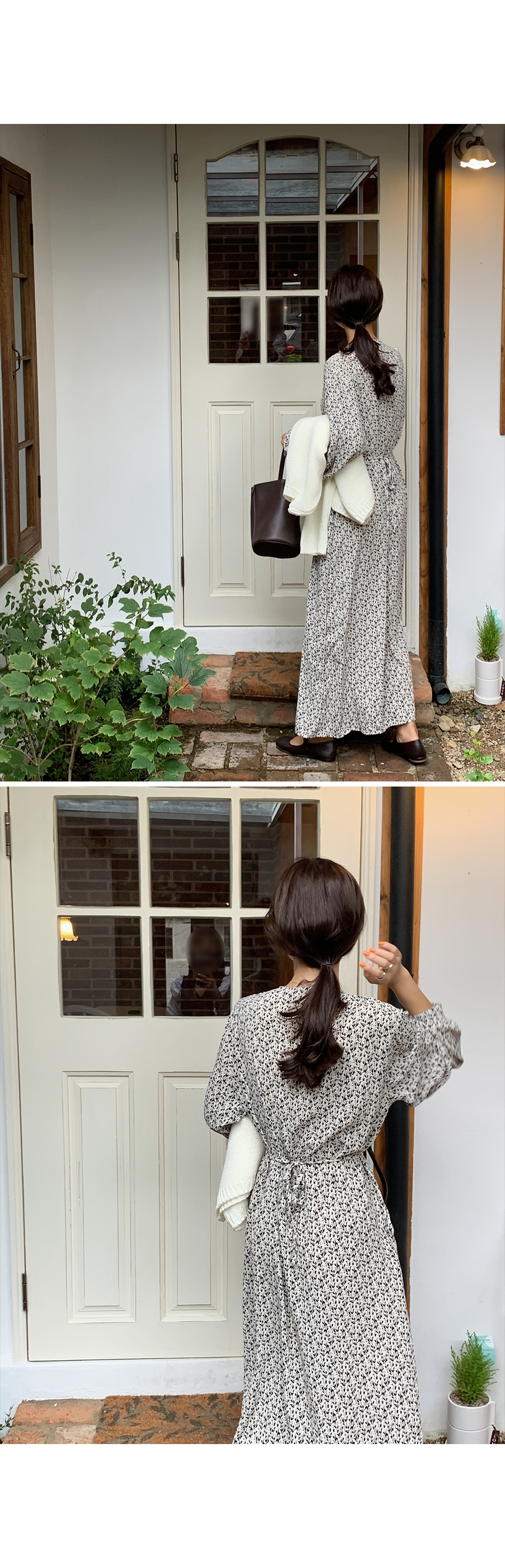 ウエスト紐花柄ロングワンピース | レディースファッション通販 ウエスト紐花柄ロングワンピース | レディースファッション通販