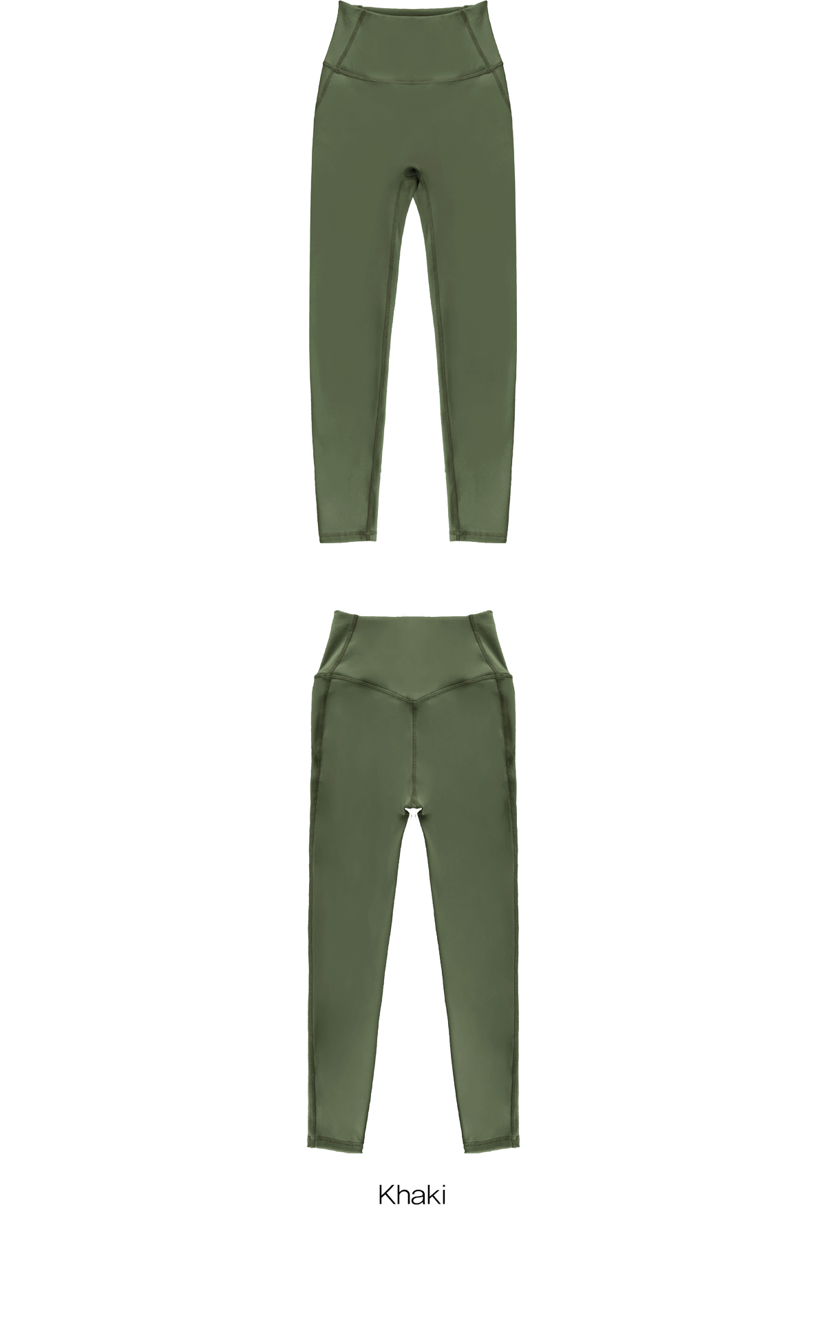 3点セット Bombshell SPORTSWEAR レギンス トップス カーキ Bombshell Sportswear High Waist Contour Leggings (as1, Alpha