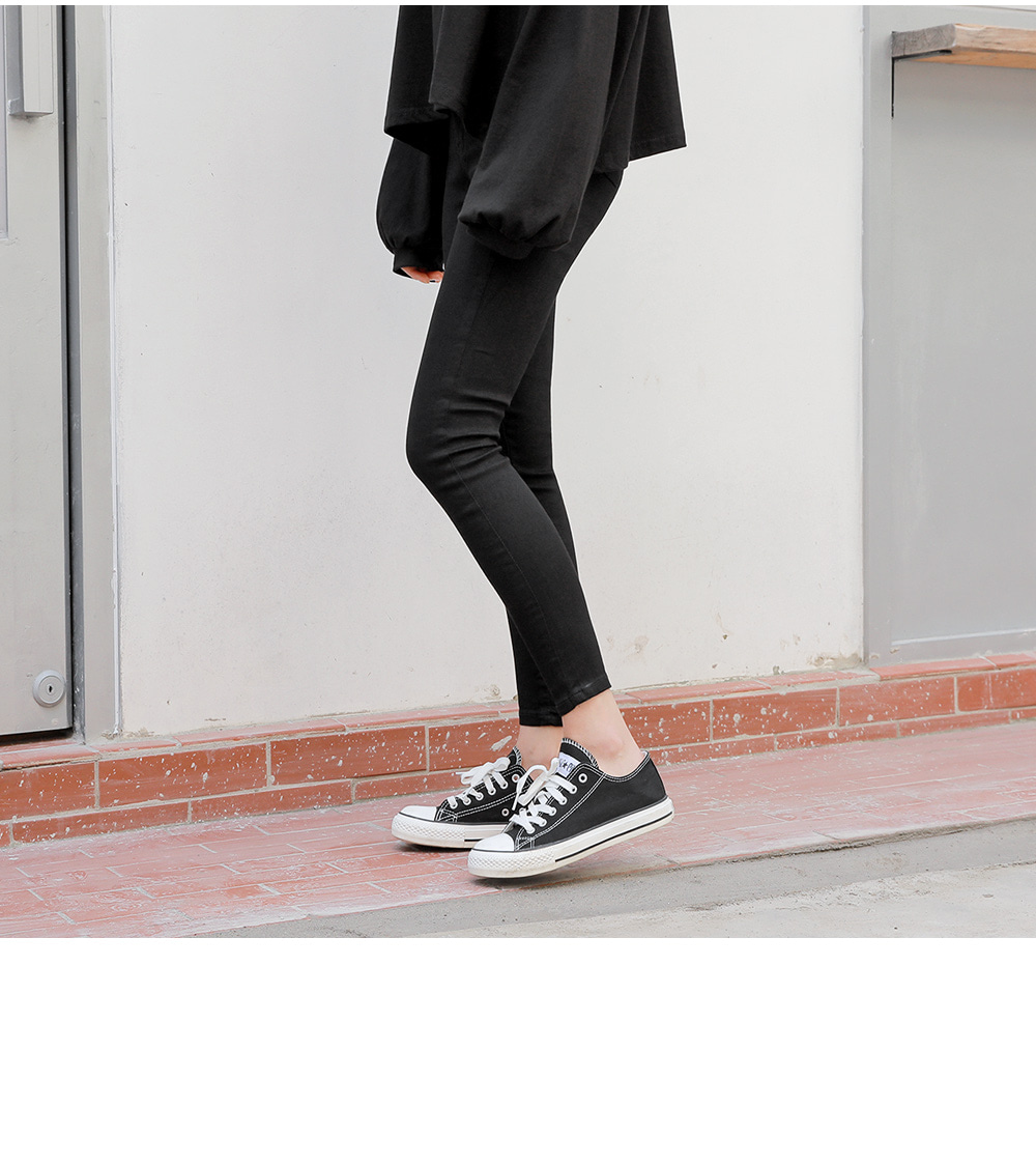 ツーボタンステッチスキニーデニムパンツ | レディース