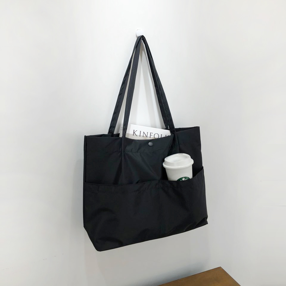 ナイロンブレンドツイルトートバッグ | レディースファッション通販