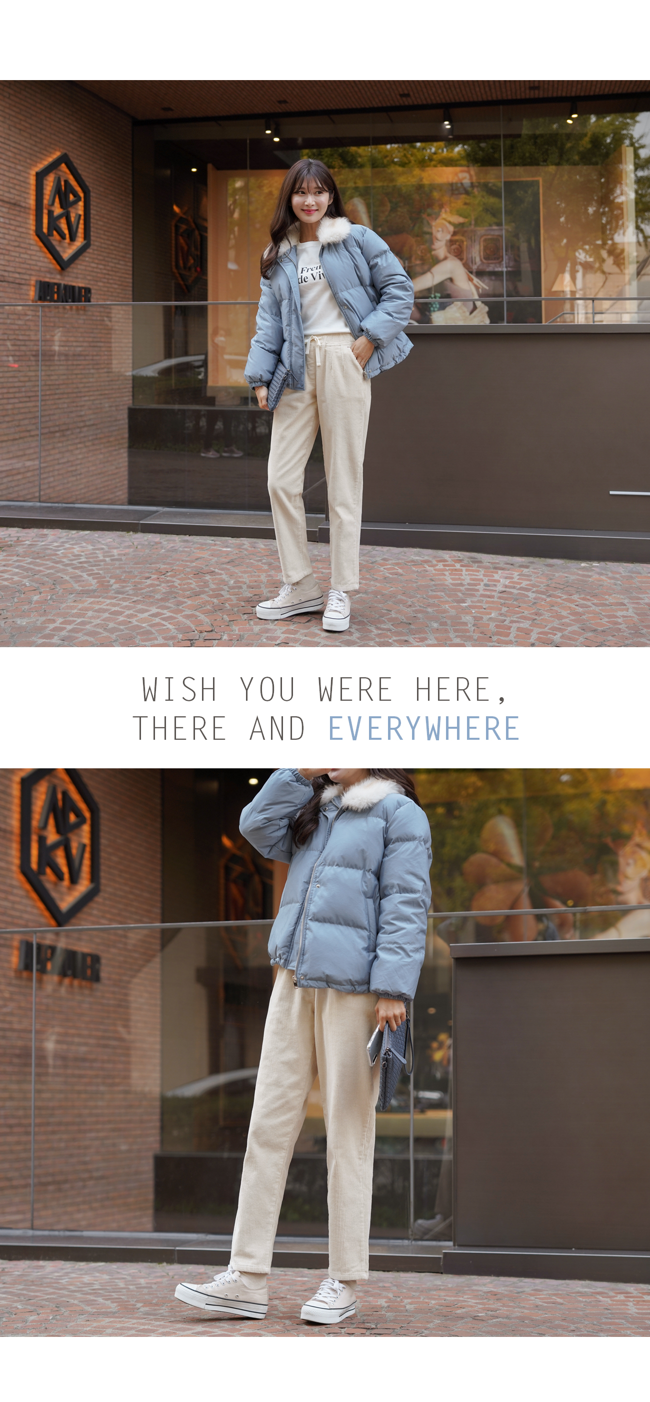 OL愛用ホワイトダックダウン+ウール ファー襟 レディース ロング ダウンジャケット 防寒良品 コート 厚手 韓流 837088 フェイクファー襟ダックダウンジャケット | レディースファッション