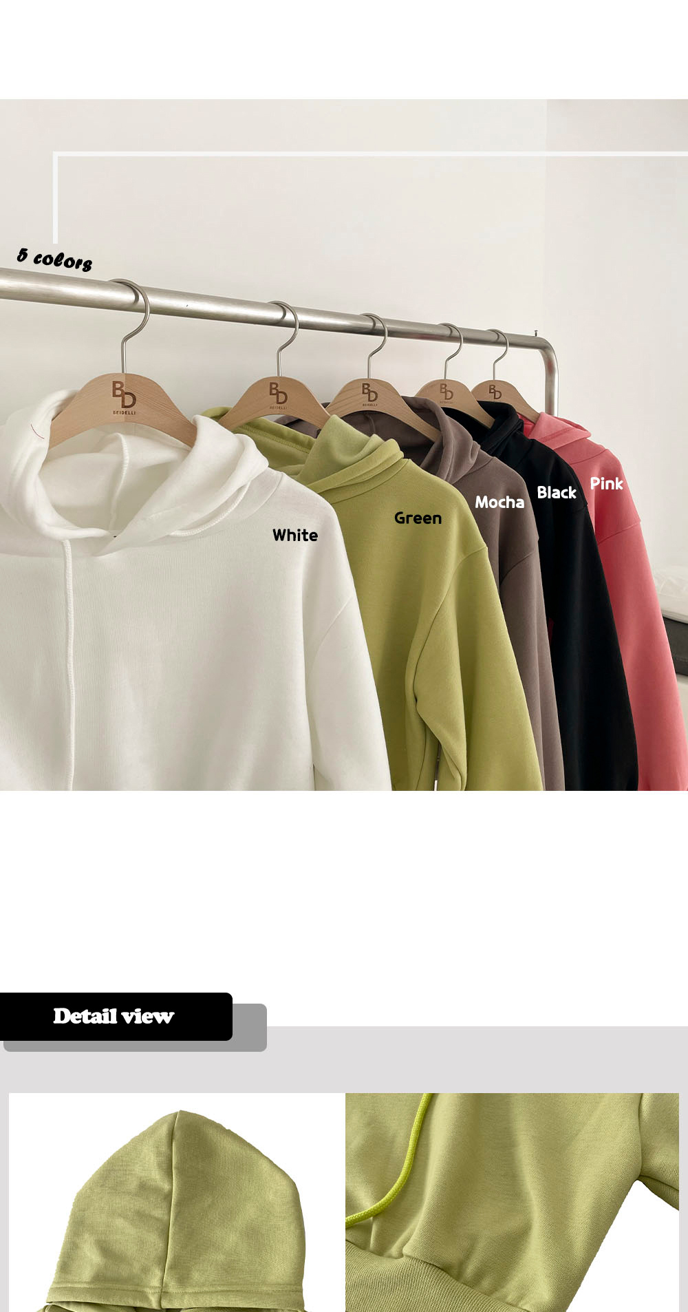 裏起毛クロップドパーカー | レディースファッション通販 - DHOLIC