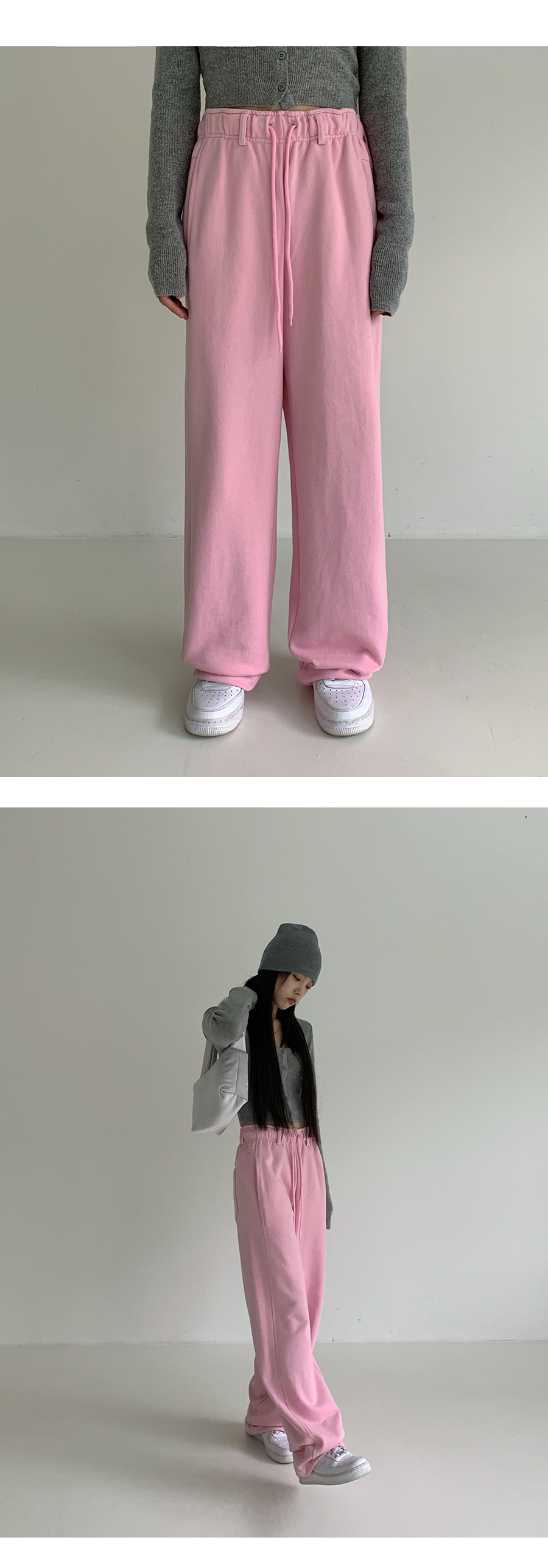 ベルトループポイントスウェットパンツ | レディース