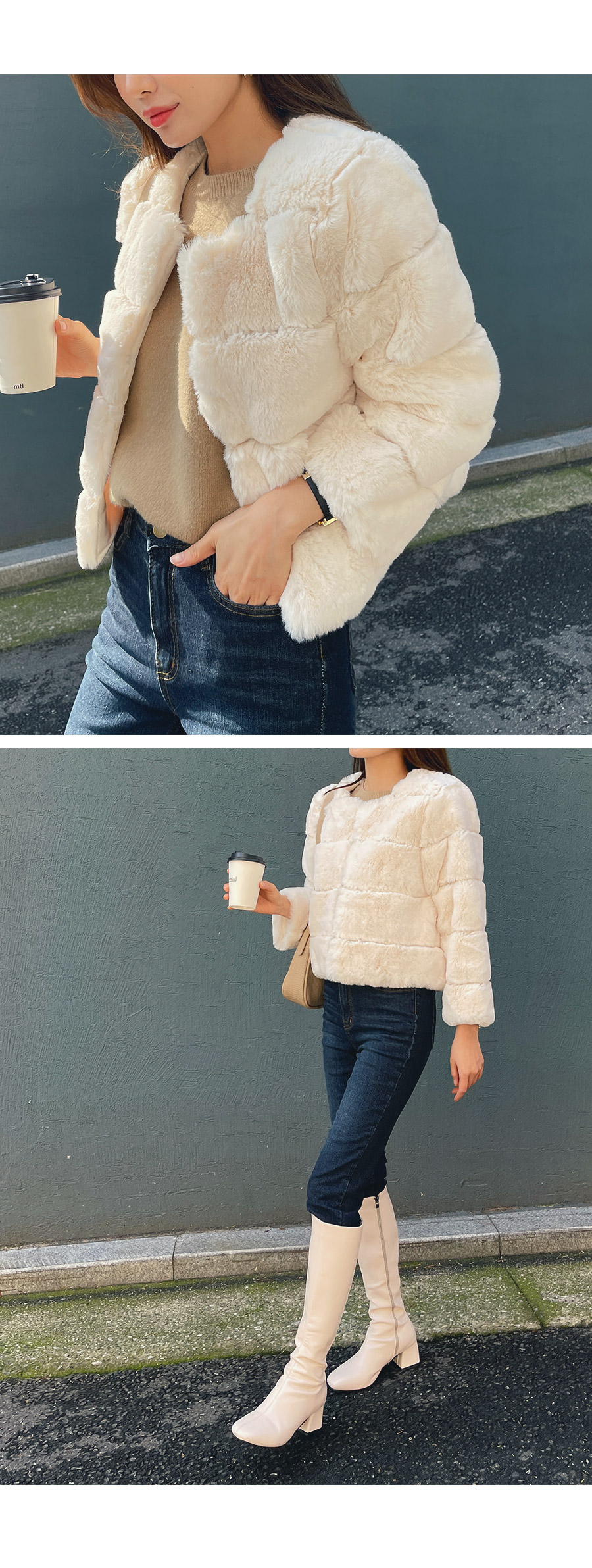 エコファーショートジャケット | レディースファッション通販 エコファーショートジャケット | レディースファッション通販