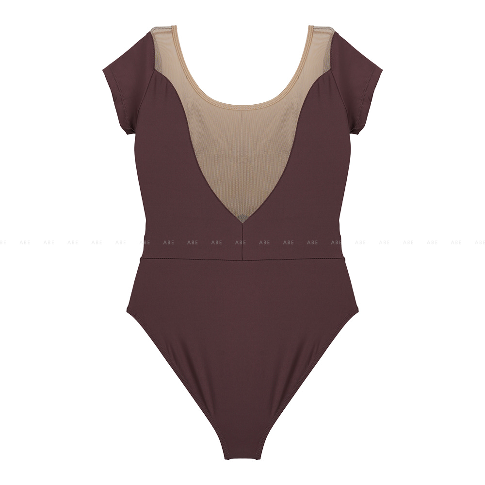 シアー配色レオタード | レディースファッション通販 - DHOLIC