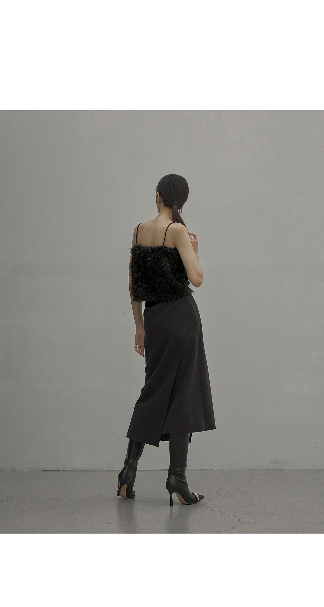 グリッターファーキャミソール | レディースファッション通販 - DHOLIC