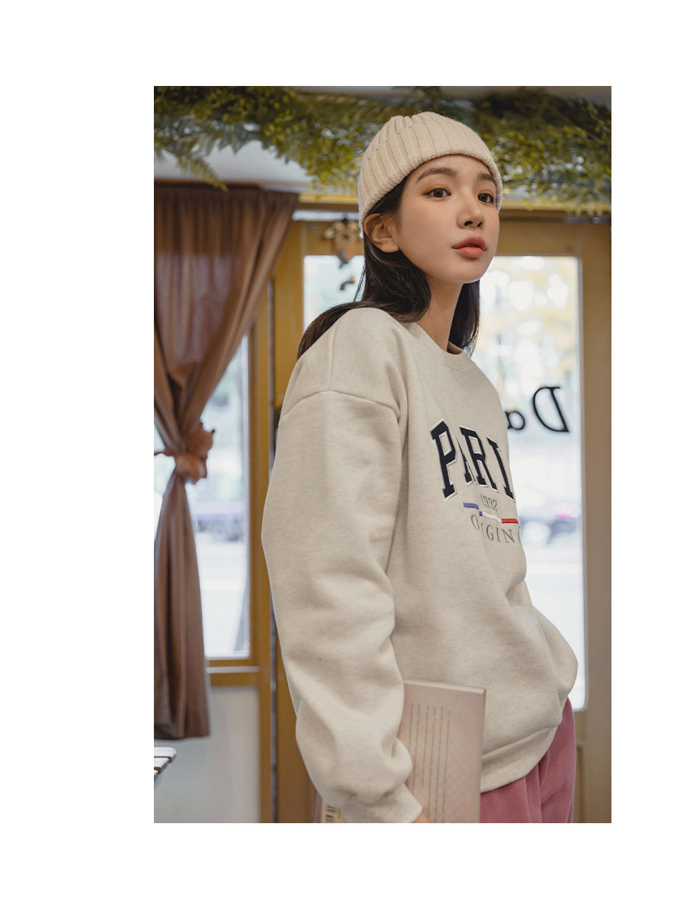 裏起毛PARISスウェット | レディースファッション通販 - DHOLIC