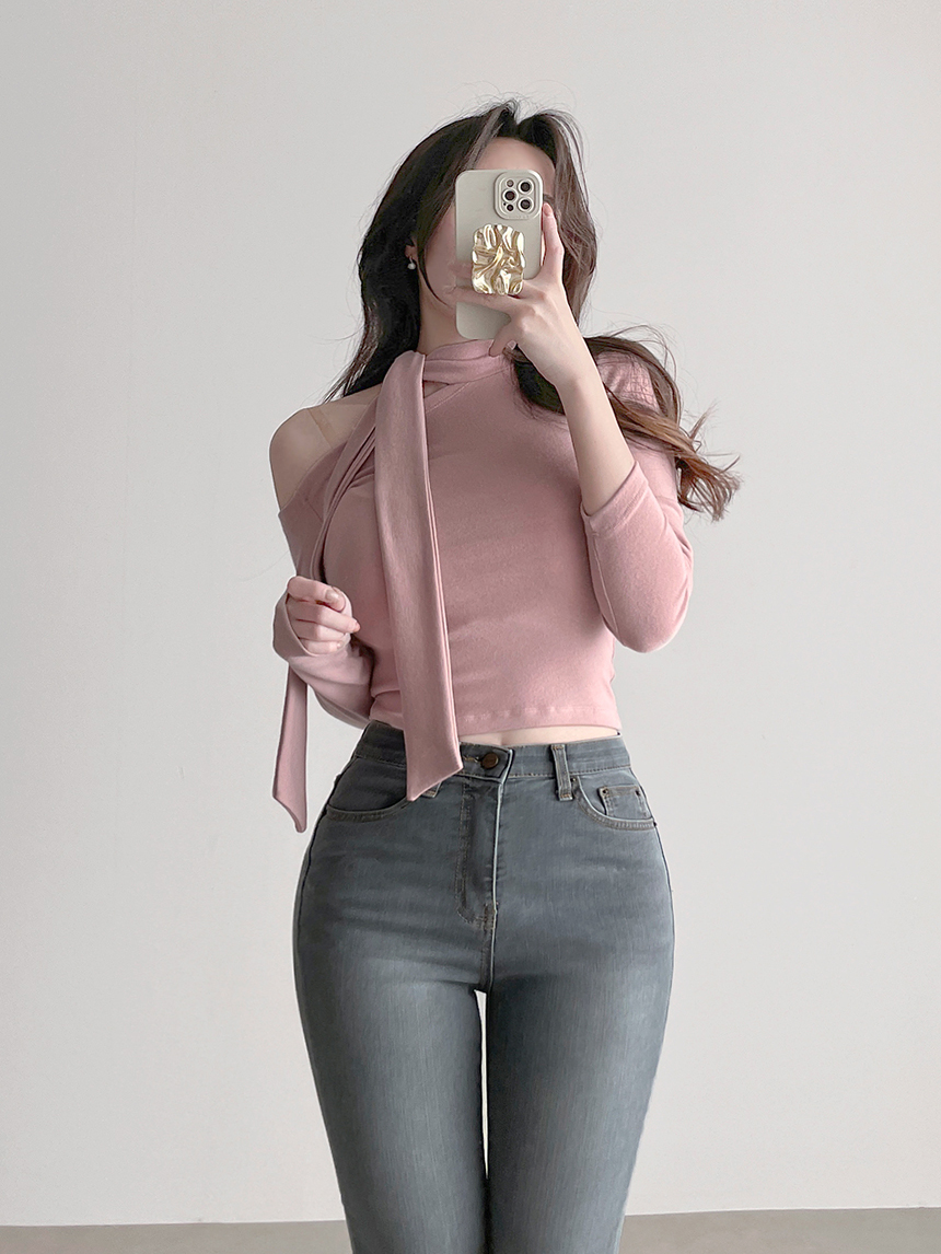 【美品】L'ESSAGE　ハイウエストデニム　グレー　サイズ38 JOURNAL STANDARD L'essage イージーパンツ サイズ38 デニム