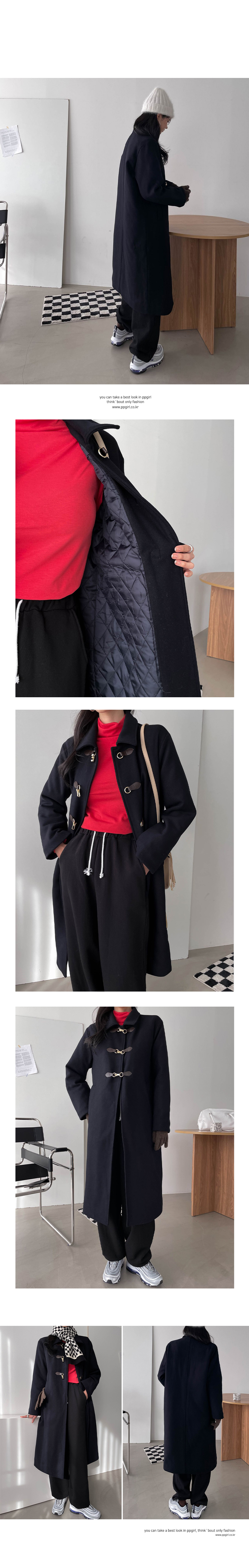 キルティング裏地バックルコート | レディースファッション通販 - DHOLIC