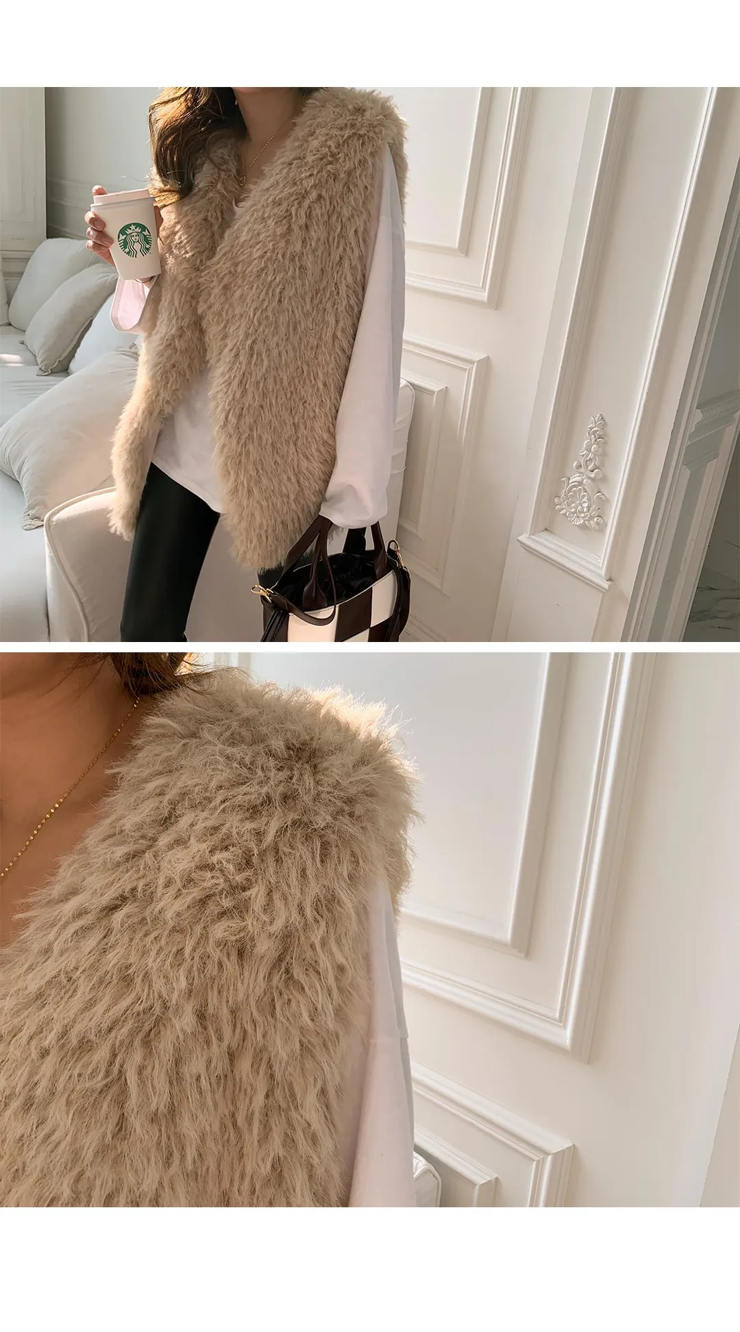 フェイクファーベスト | レディースファッション通販 - DHOLIC 