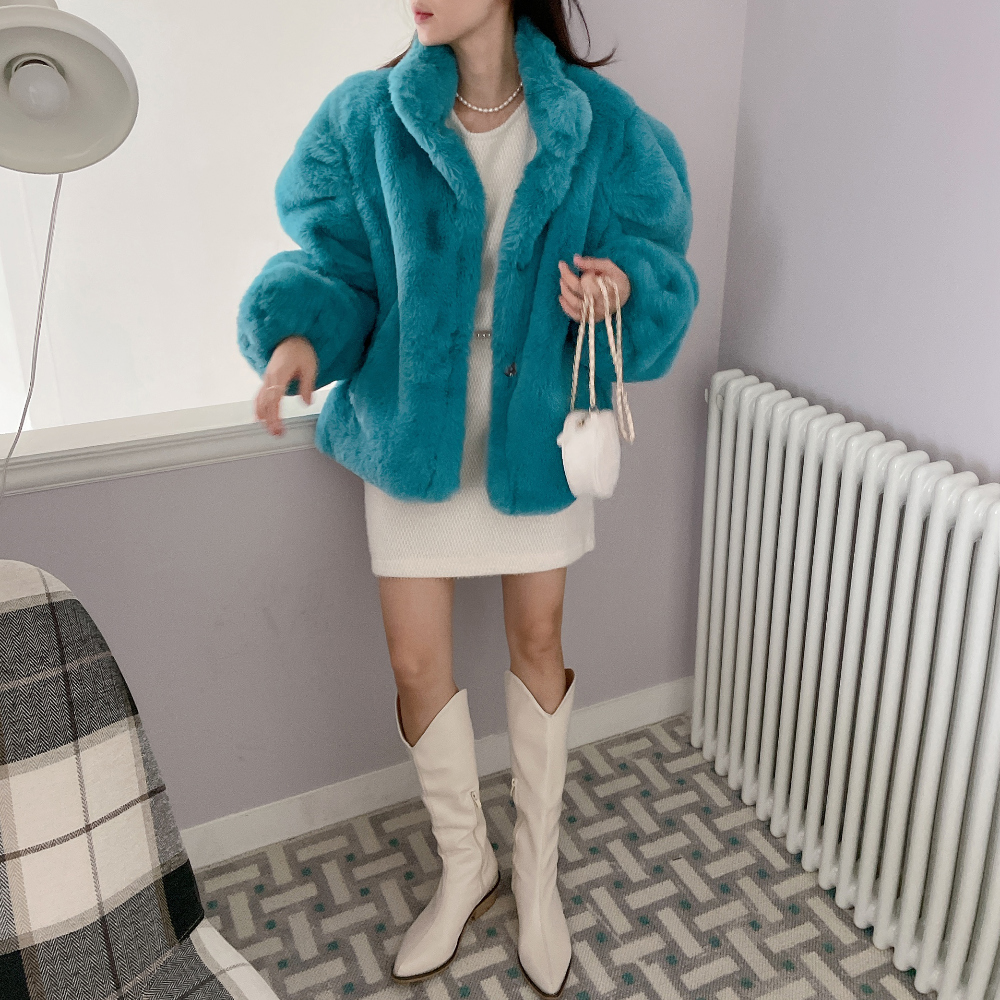 フェイクファーボリュームジャケット | レディースファッション通販