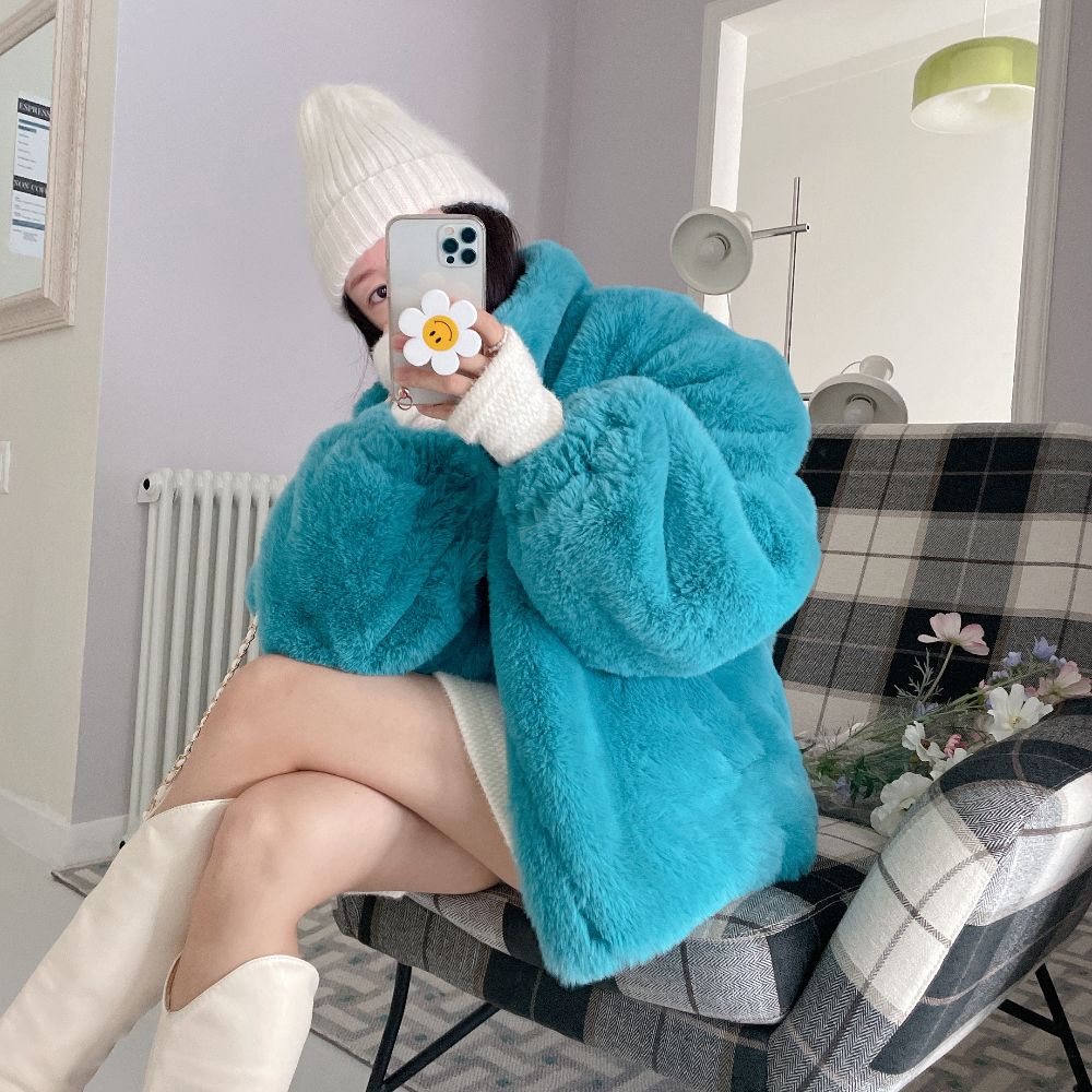 フェイクファーボリュームジャケット | レディースファッション通販