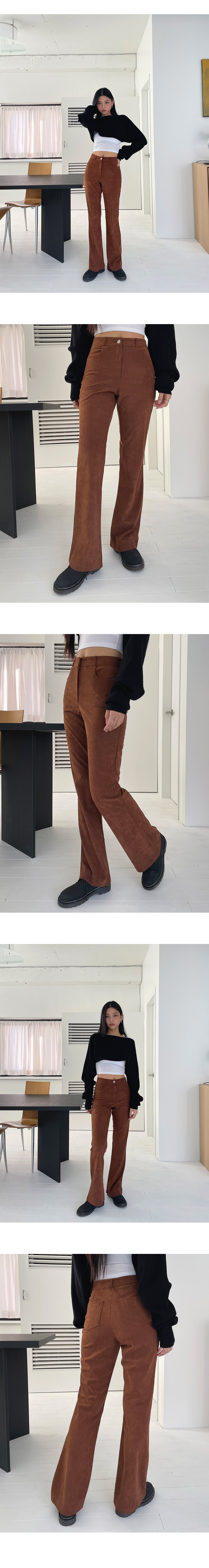 最終価格　極美品　celineフィービー 2017 コーデュロイ フレアパンツ CELINE - セリーヌ パンツ フィービー期 ワイドパンツ フレア