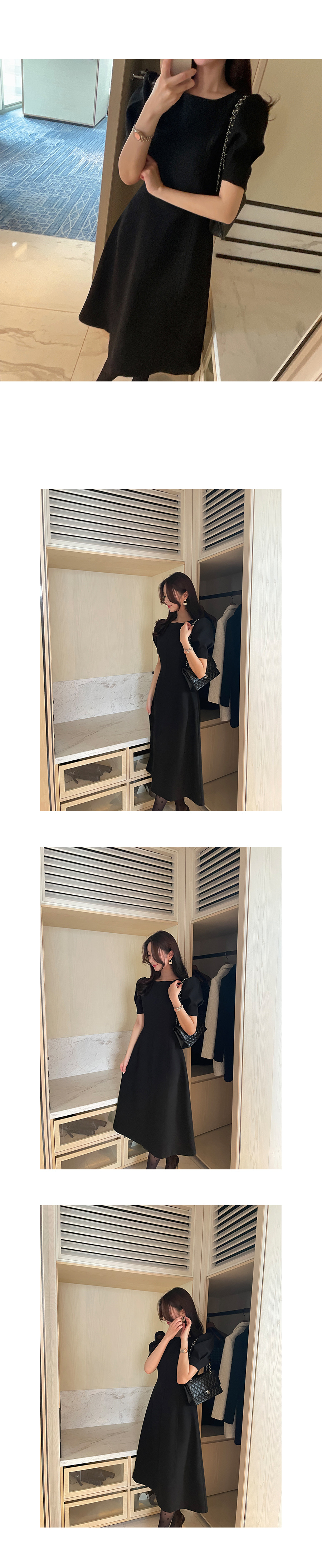 【ODE】ドレッシーラインパフワンピース♡ chic de