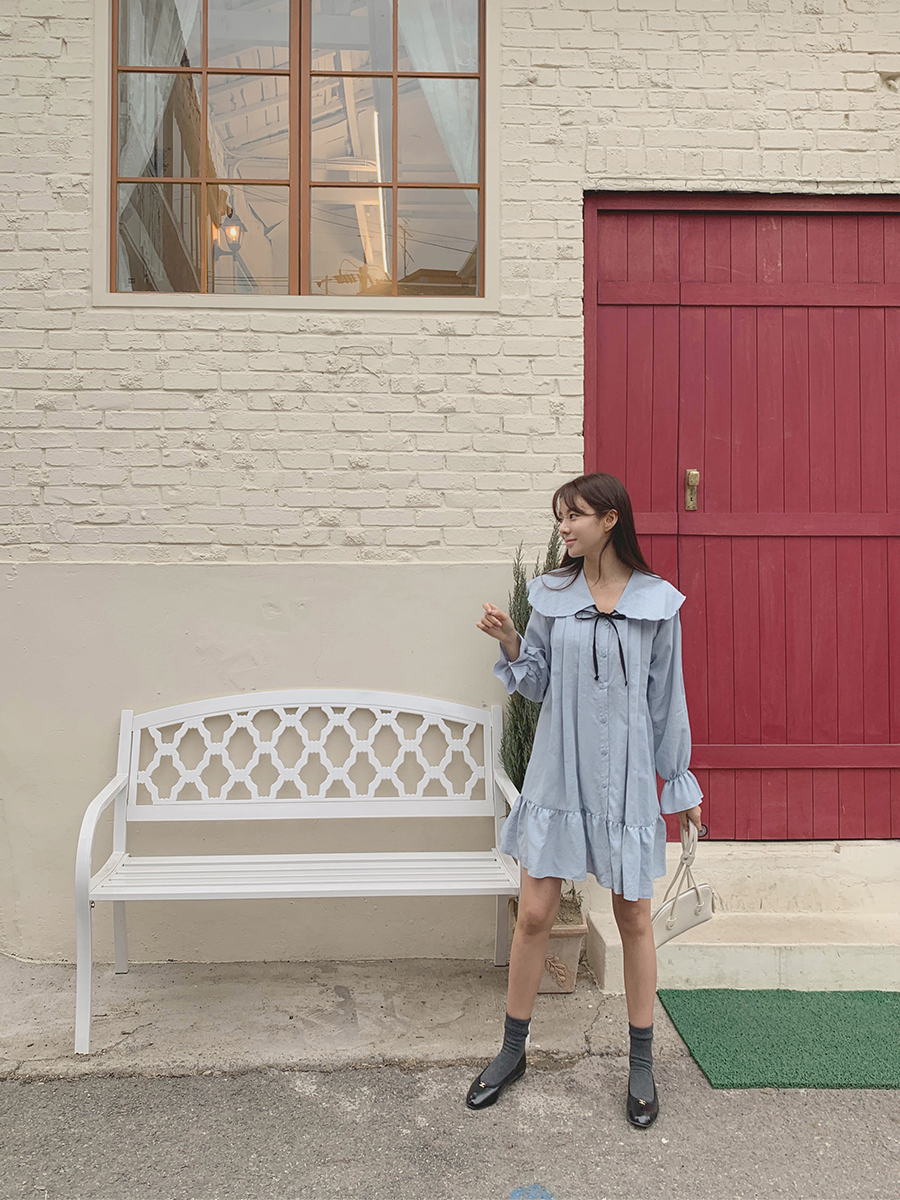 An MILLE ビッグリボンワンピース ビッグリボンオフショルOP｜evelyn（エブリン）公式通販サイト