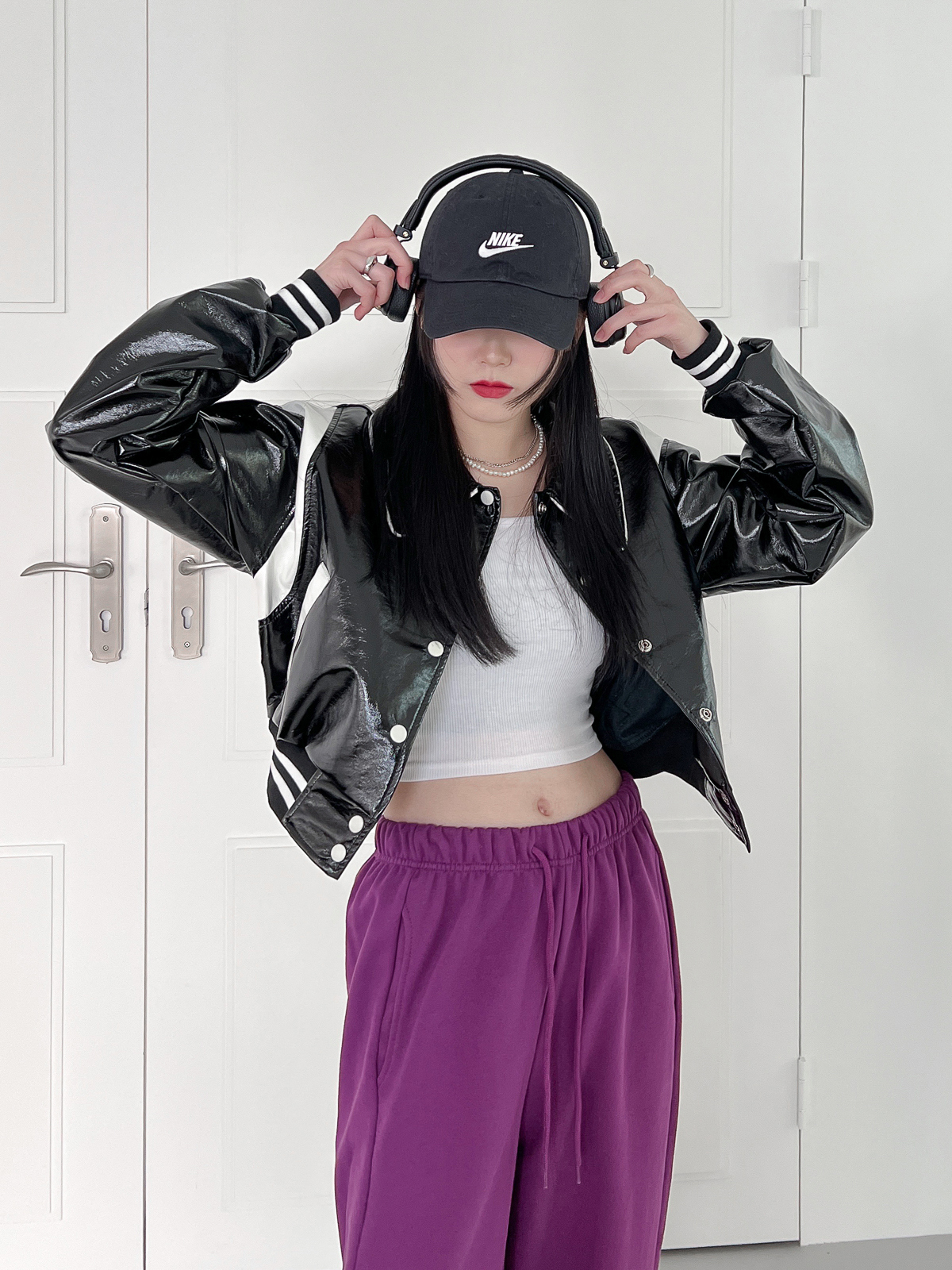 NADIA エナメルジャケット NADIA エナメルジャケット NADIA エナメルジャケット