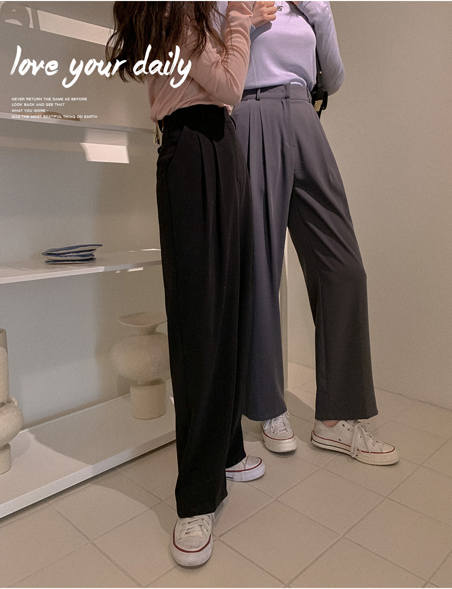 ツーピンタックルーズパンツ クリーム RODEO CROWNS WIDE BOWL | DREAMSTRETCH EASYJOGパンツ (パンツ