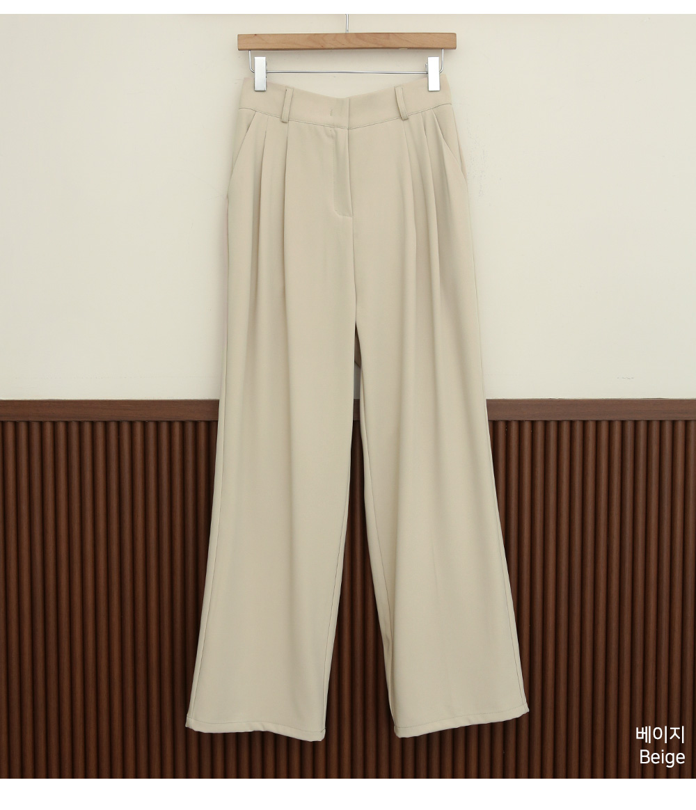 ツーピンタックルーズパンツ クリーム WEB限定】チノライクツータックパンツ | DOUDOU(ドゥドゥ
