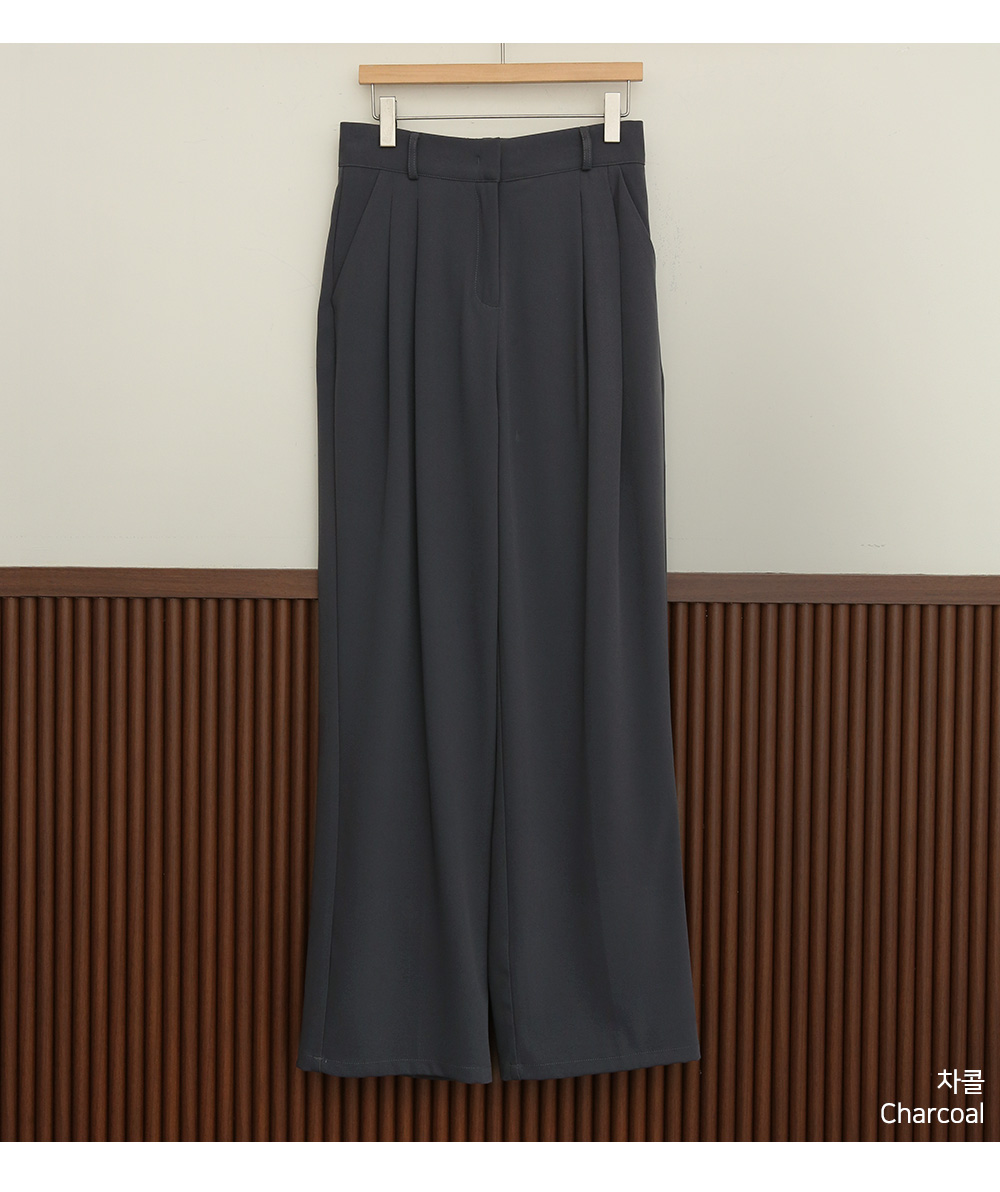 3TYPEツーピンタックワイドスラックスパンツ | レディースファッション