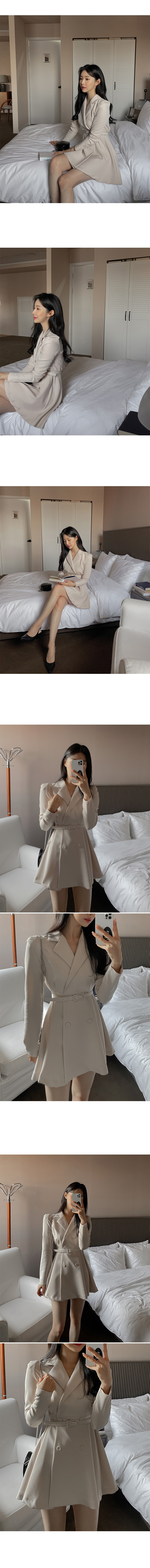 piem クロステープベルトミニワンピース クロステープベルトミニワンピース – pium
