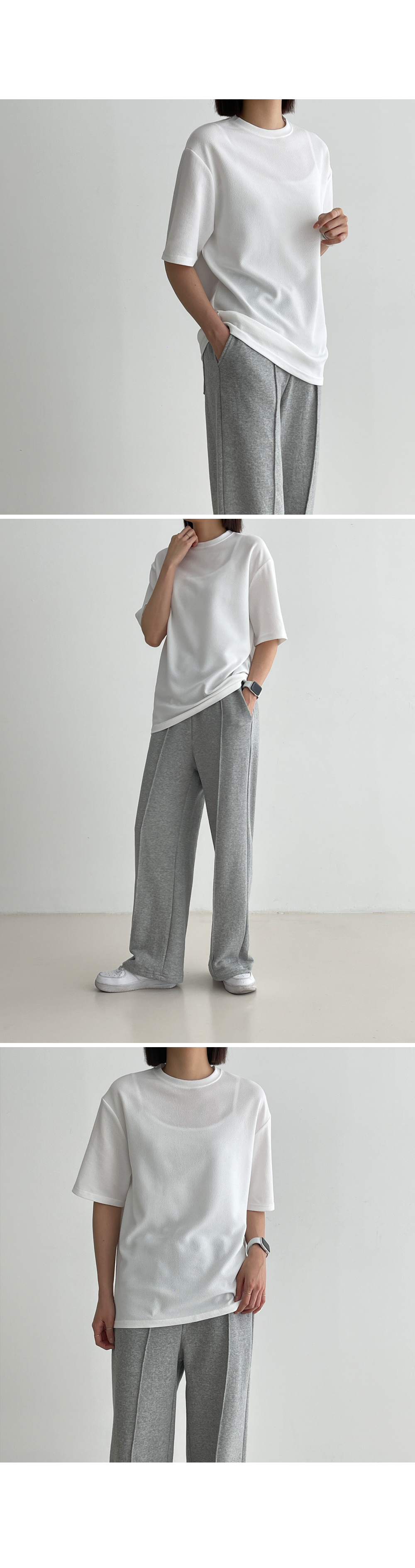 パンツ KAZUYUKI KUMAGAI Ny/Peストレッチサッカー テーパードワイド